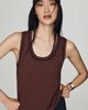 Varley Gideon 100% Cotton Knit Tank Top - 1