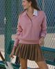Varley Marlie Ribbed Polo Shirt Top - 1