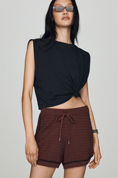Varley Modern 100% Cotton Knit Shorts