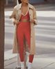 Varley Robyn 100% Cotton Car Coat Jacket - 1