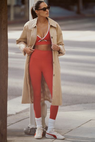 Varley Robyn 100% Cotton Car Coat Jacket