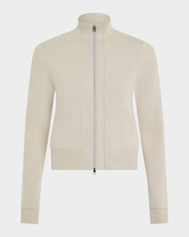 Varley Rufus Cropped Zip Cardigan