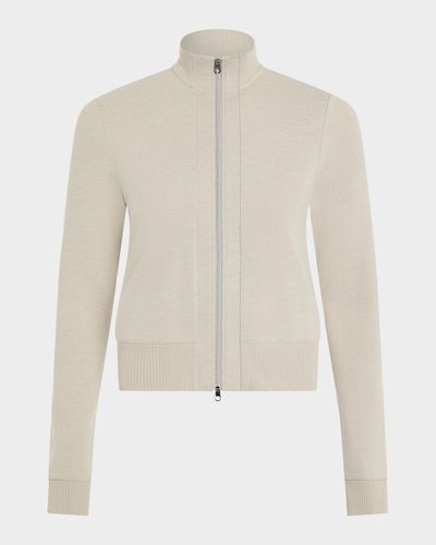 Varley Rufus Cropped Zip Cardigan