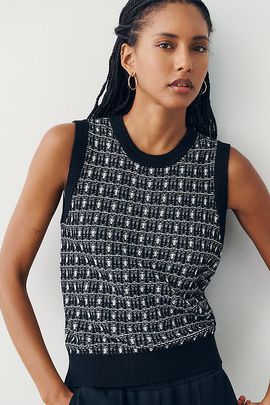 Varley Safia 100% Cotton Knit Tank Top