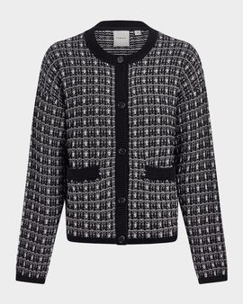 Varley Sarina Tweed Cardigan Sweater