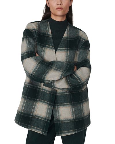 Varley Varley Alderton Wool Blend Scarf Coat