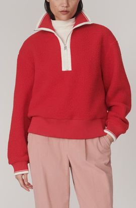 Varley Varley Anika Half Zip Fleece Pullover