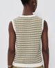 Varley Varley Aura Knit Top Egret/Golden Olive - 3