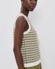 Varley Varley Aura Knit Top Egret/Golden Olive - 4