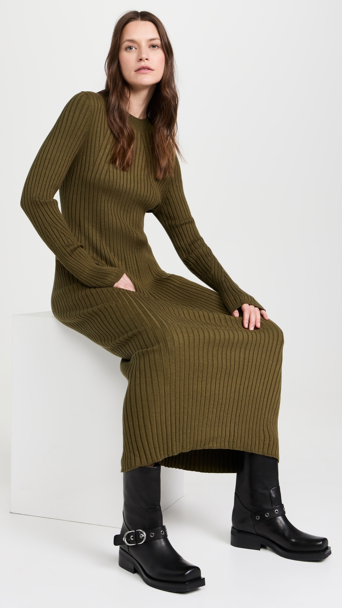 varley axel rib dress Varley