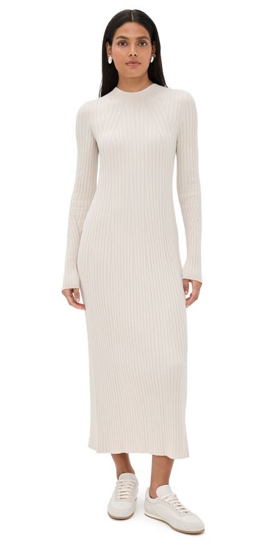 fringed knitted dress Flirtini Fringe Knit Dress