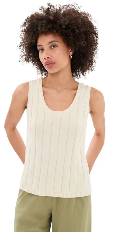 Varley Varley Ayaka Wide Rib Tank Pristine