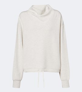 Varley Varley Betsy draped jersey sweatshirt