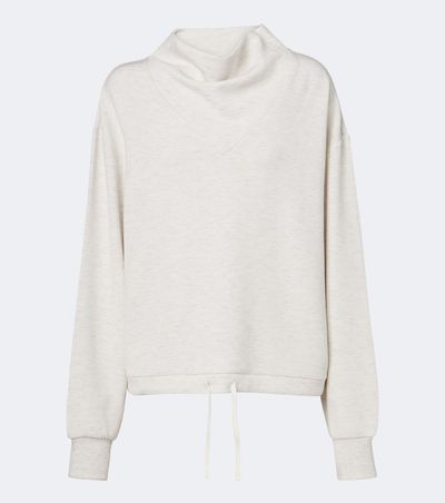 Varley Varley Betsy draped jersey sweatshirt