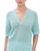 Varley Varley Callie Knit Top Porcelain Blue - 1