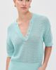 Varley Varley Callie Knit Top Porcelain Blue - 2