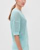 Varley Varley Callie Knit Top Porcelain Blue - 4