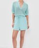 Varley Varley Callie Knit Top Porcelain Blue - 5