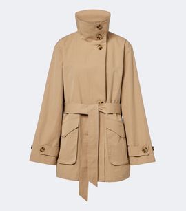 Varley Varley Celina belted cotton-blend jacket