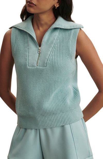 Varley Varley Clifford Half Zip Sleeveless Sweater
