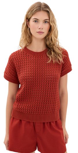 Varley Varley Denny Knit Top Bossa Nova