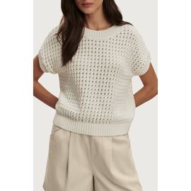 Varley Varley Denny Pointelle Knit Top