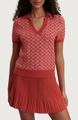 Varley Varley Ezrella Polo Sweater