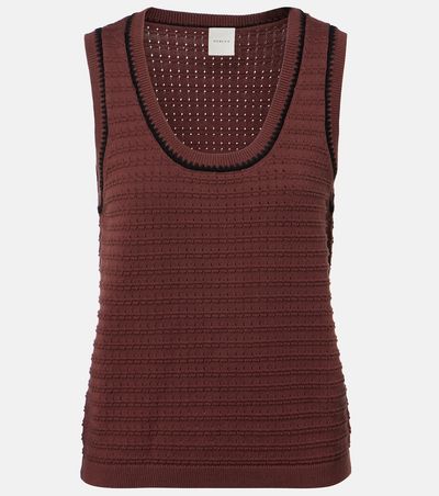 Varley Varley Gideon pointelle cotton tank top
