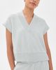 Varley Varley Gracee V Neck Tank Mint Green Marl - 2