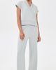 Varley Varley Gracee V Neck Tank Mint Green Marl - 5