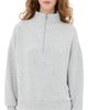 Varley Varley Hawley Half Zip Sweatshirt Light Grey Marl - 1