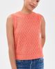 Varley Varley Hazen Knit Tank Apricot Brandy - 2