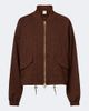 Varley Varley Keagan checked twill bomber jacket - 1