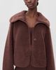 Varley Varley Kellan Short Boxy Jacket Mahogany - 2