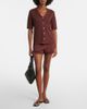 Varley Varley Madelene pointelle cotton shirt - 5