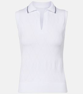 Varley Varley Marit argyle polo shirt