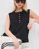 Varley Varley Marla Button Placket Tank Black - 2
