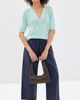 Varley Varley Palmer Knit Top Chalk Blue - 5