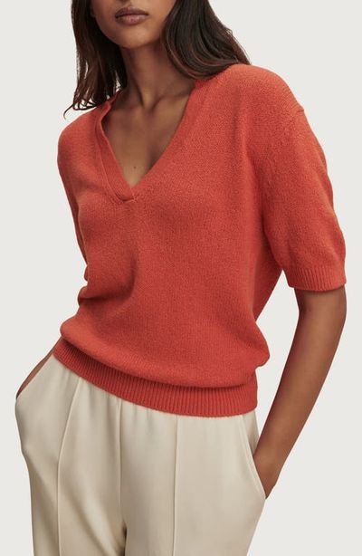 Varley Varley Palmer Short Sleeve Knit Top