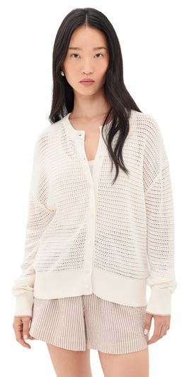 Varley Varley Pembroke Knit Cardigan Egret