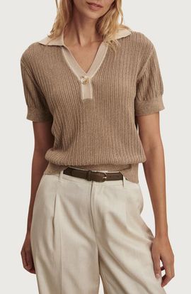 Varley Varley Perrine Knit Polo