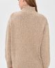 Varley Varley Rosalind High Neck Sweater Mid Tan Fleck - 3