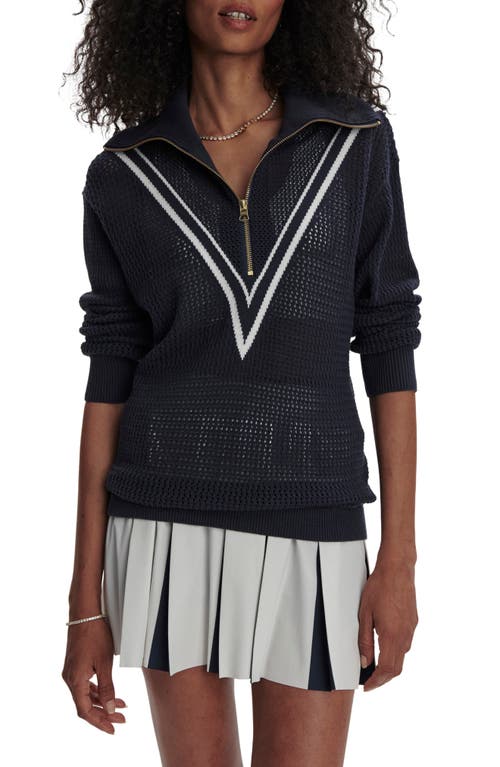 Varley Varley Savannah Open Knit Half Zip
