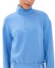 Varley Varley Sian Cropped Half Zip Sweatshirt Marina - 1
