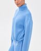Varley Varley Sian Cropped Half Zip Sweatshirt Marina - 4