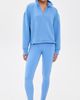 Varley Varley Sian Cropped Half Zip Sweatshirt Marina - 5