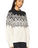 Varley Varley Siren Relaxed Jacquard Sweater - 2