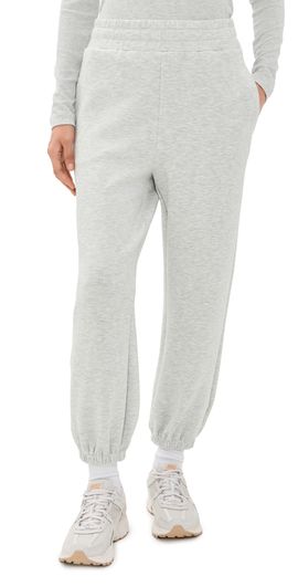 Varley Varley The Classic Cuff Pants 25 Light Grey Marl