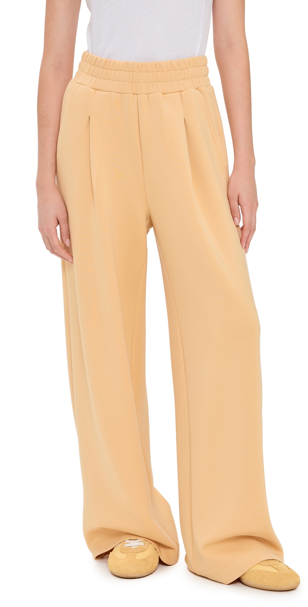 Varley - The Extra Wide Leg Pants 29.5 Sahara Sun