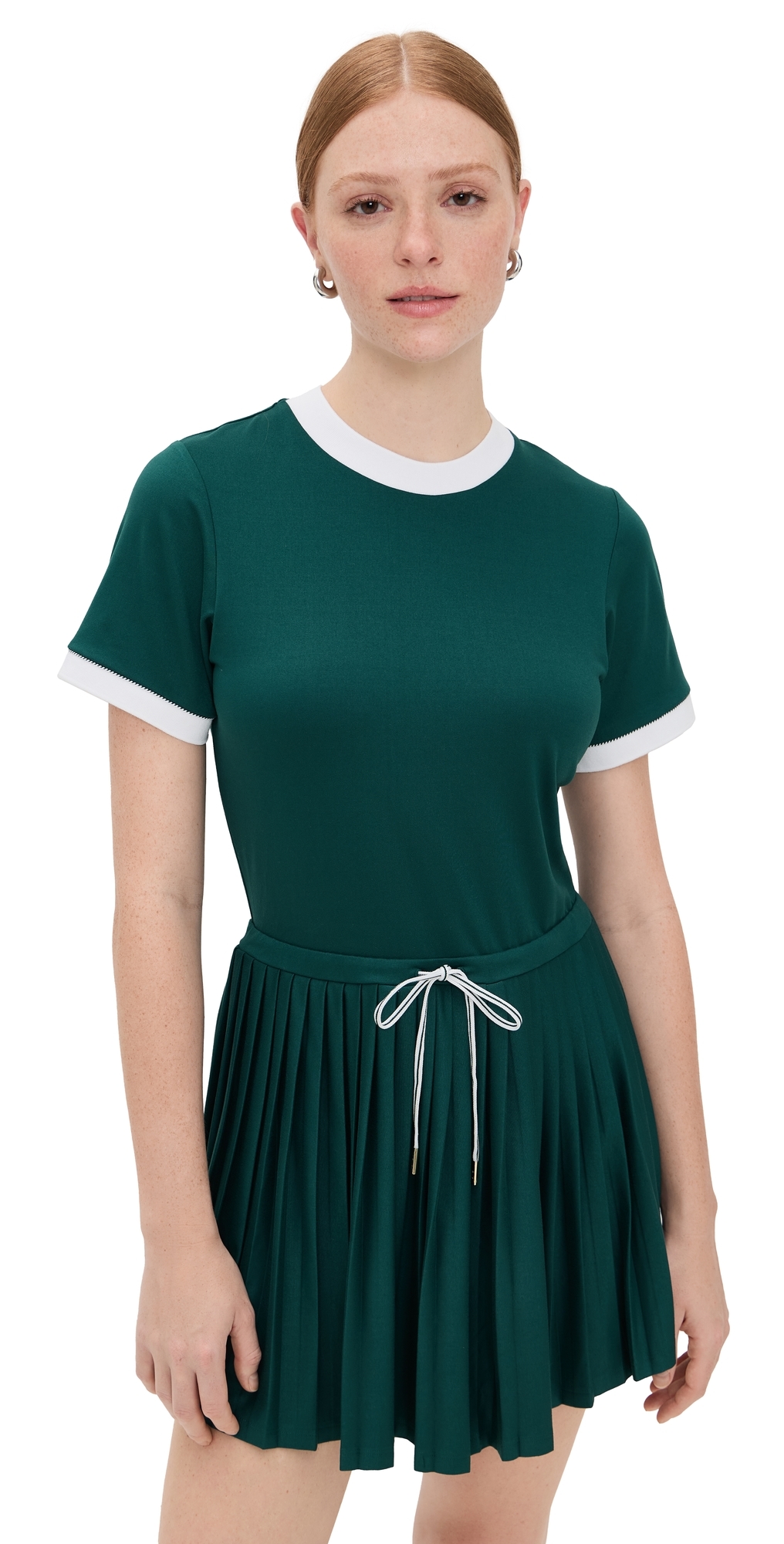 varley green dress long wedding Dress
